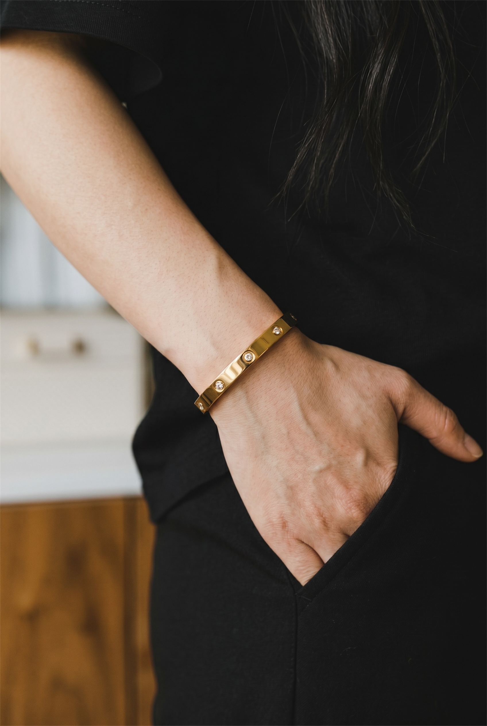 Love bracelet doré