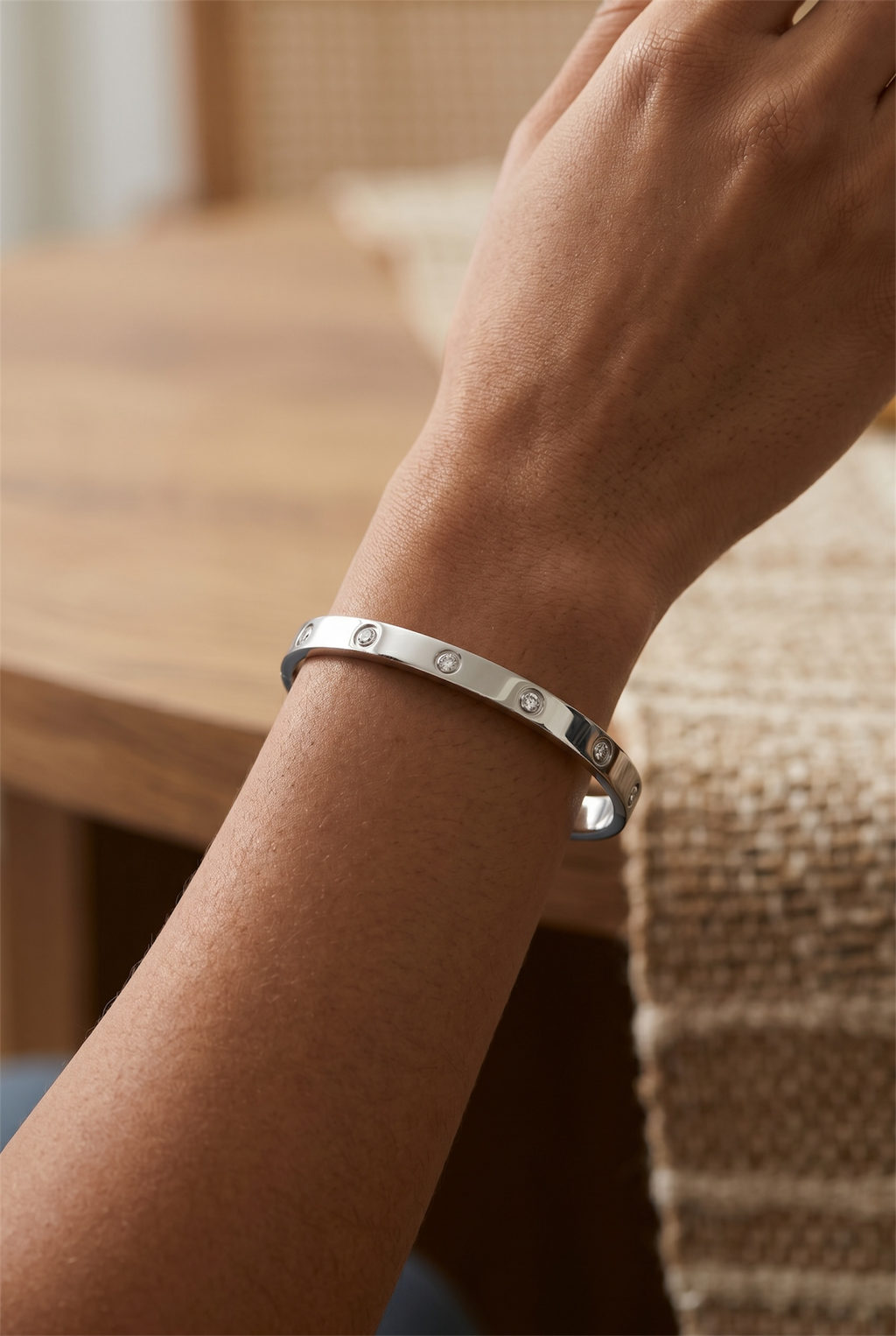 Love bracelet argenté